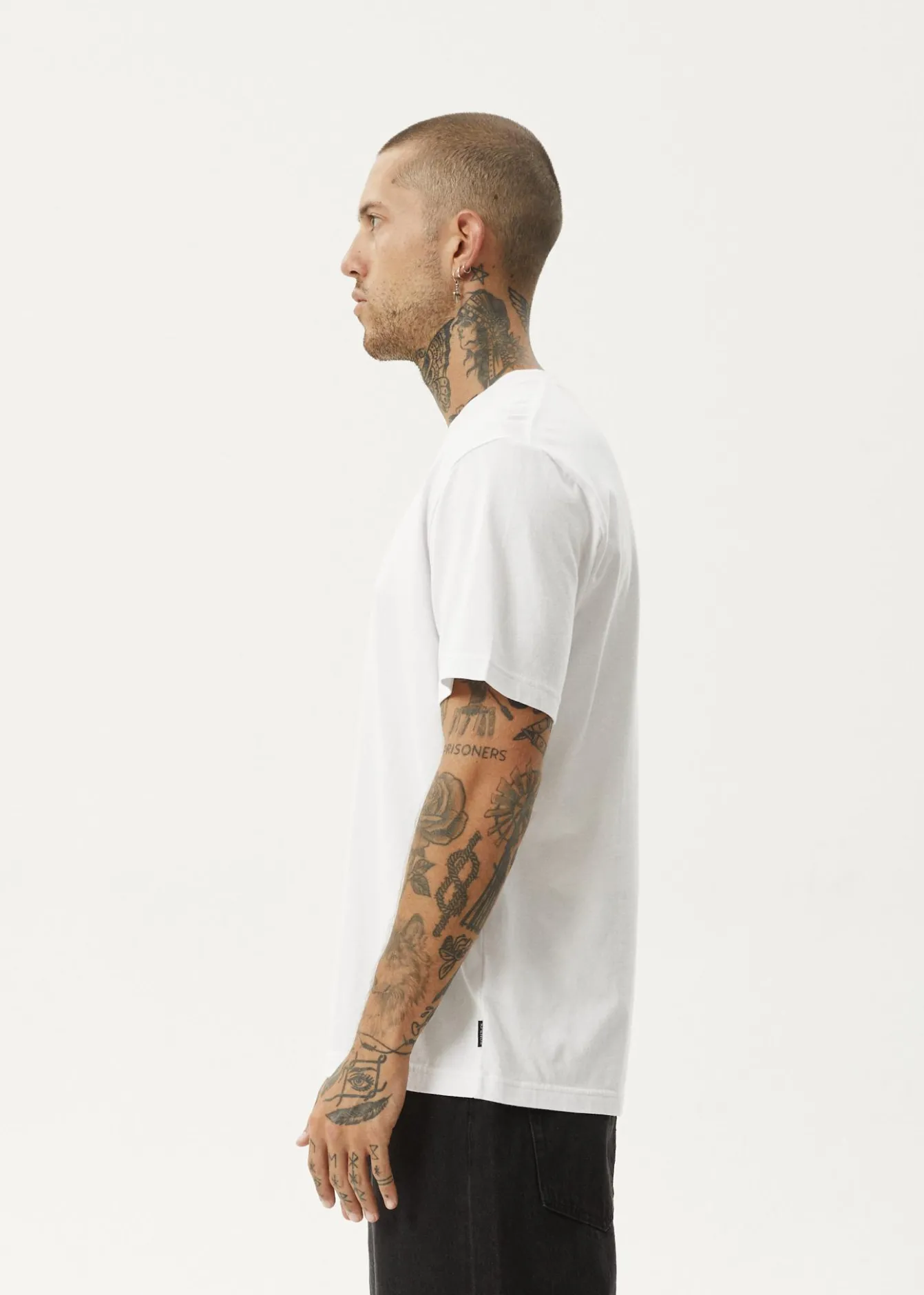 T-Shirts<Afends Flame - Retro Tee White