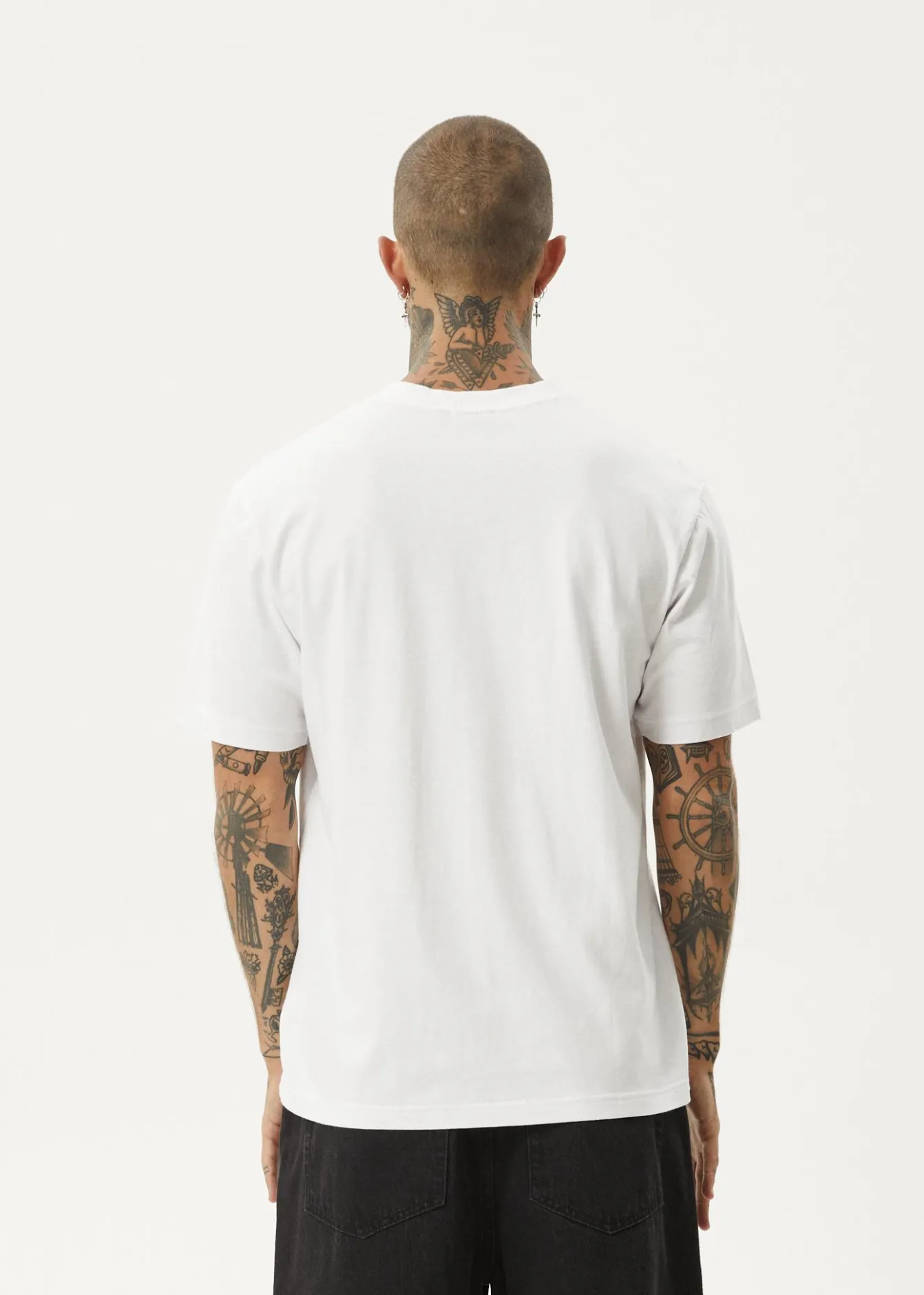T-Shirts<Afends Flame - Retro Tee White