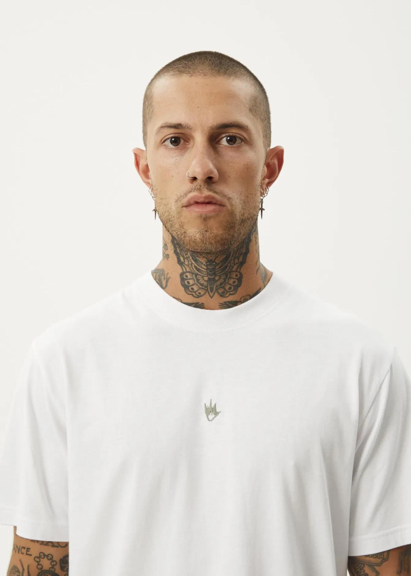 T-Shirts<Afends Flame - Retro Tee White