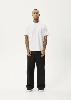 T-Shirts<Afends Flame - Retro Tee White