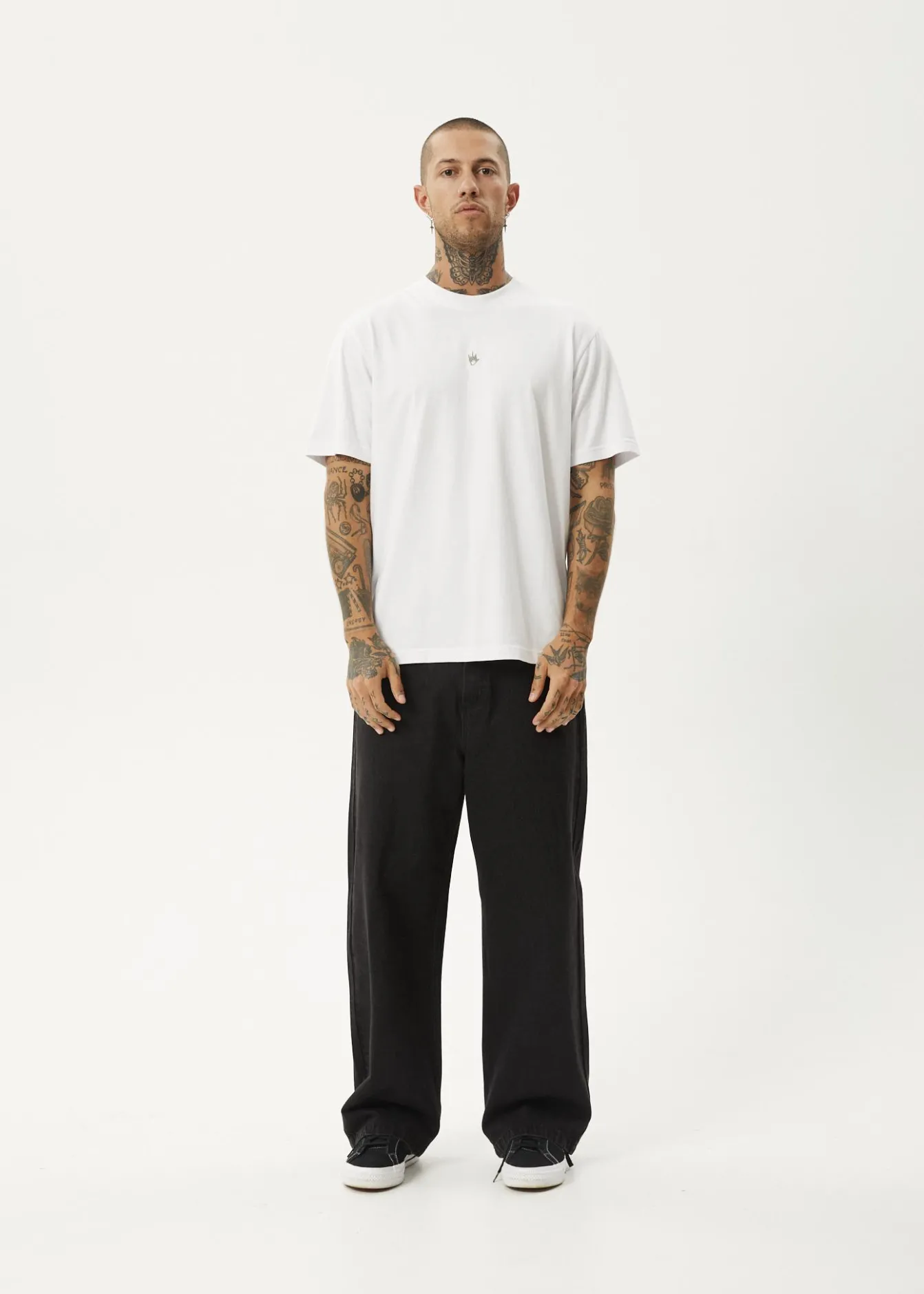 T-Shirts<Afends Flame - Retro Tee White