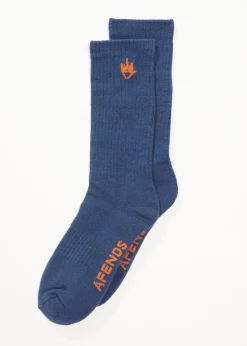 Accessories|Accessories<Afends Flame  - Socks Three Pack Marlin