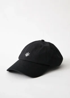 Accessories<Afends Foundation  - 6 Panel Cap Black