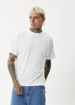 T-Shirts<Afends Foundation  - Boxy Tee White