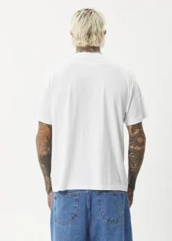 T-Shirts<Afends Foundation - Boxy Tee White