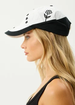 Accessories|Accessories<Afends Games  - Panelled Cap White / Black