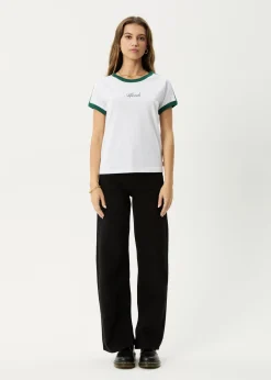 Tees & Shirts<Afends Games  - Regular Tee White