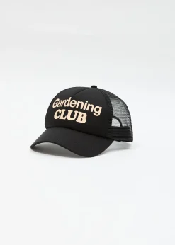 Accessories|Accessories<Afends Gardening Club  - Trucker Cap Black