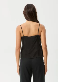 Sets & Co-Ords|Sleeveless<Afends Gemma  - Cupro Cami Top Black