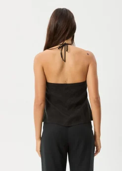 Sets & Co-Ords|Sleeveless<Afends Gemma  - Cupro Cami Top Black