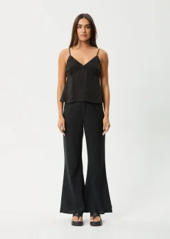 Sets & Co-Ords|Sleeveless<Afends Gemma  - Cupro Cami Top Black