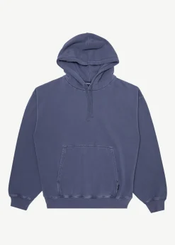Sweaters & Hoodies|Outerwear<Afends Genesis  - Boxy Hoodie Washed Marlin