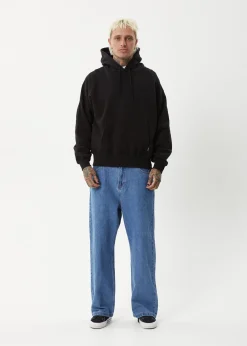 Sweaters & Hoodies|Outerwear<Afends Genesis  - Boxy Hoodie Black