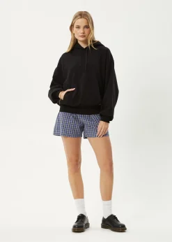 Sweaters & Hoodies|Outerwear<Afends Genesis  - Boxy Hoodie Black