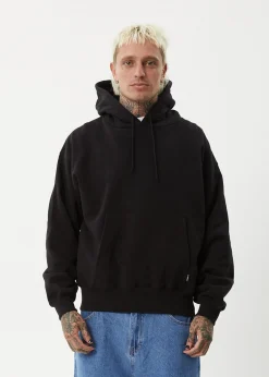 Sweaters & Hoodies|Outerwear<Afends Genesis  - Boxy Hoodie Black