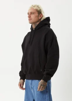 Sweaters & Hoodies|Outerwear<Afends Genesis  - Boxy Hoodie Black