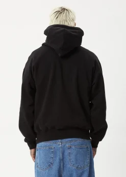 Sweaters & Hoodies|Outerwear<Afends Genesis  - Boxy Hoodie Black