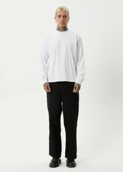 Long Sleeve<Afends Genesis  - Boxy Long Sleeve Tee White