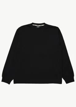 Long Sleeve<Afends Genesis  - Boxy Long Sleeve Tee Black