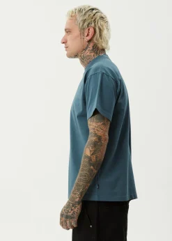 T-Shirts|Tees & Shirts<Afends Genesis - Heavyweight Boxy Tee Fuel