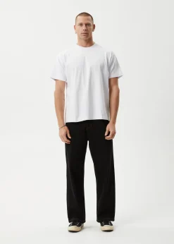 T-Shirts|Tees & Shirts<Afends Genesis  - Heavyweight Boxy Tee White