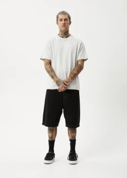 T-Shirts<Afends Genesis  - Heavyweight Boxy Tee Grey Marle
