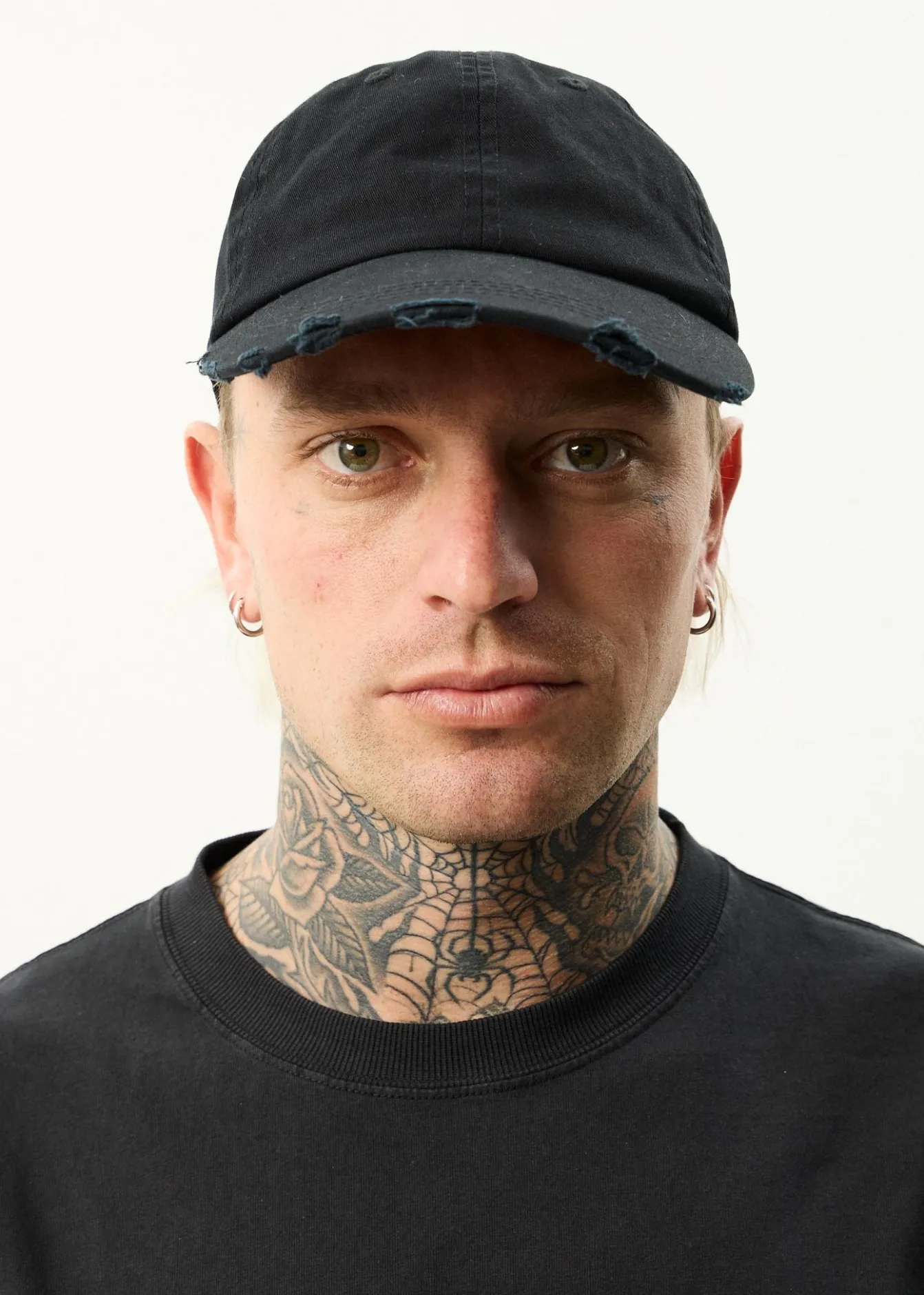 Accessories|Accessories<Afends Genesis - Six Panel Cap Stone Black