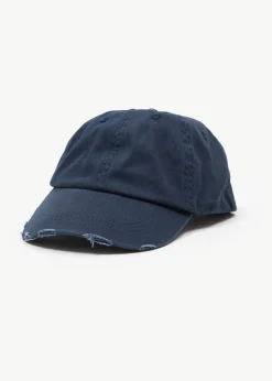 Accessories|Accessories<Afends Genesis  - Six Panel Cap Washed Deep Sea