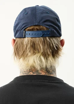 Accessories|Accessories<Afends Genesis  - Six Panel Cap Washed Deep Sea