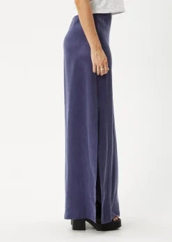 Skirts<Afends Grace  - Cupro Maxi Skirt Navy