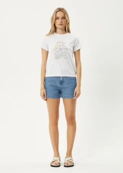 Tees & Shirts<Afends Greetings  - Regular Tee White
