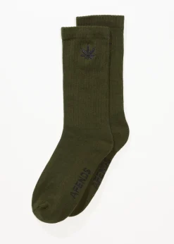 Accessories|Accessories<Afends Happy  - Socks One Pack Military