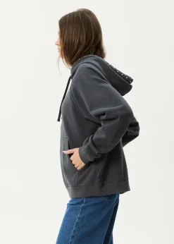Outerwear<Afends Hardware  -  Hoodie Charcoal
