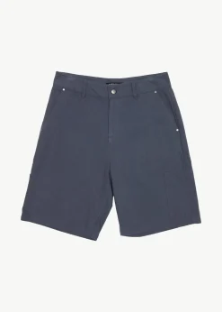 Shorts<Afends Harper  - Canvas Workwear Short 20" Marlin