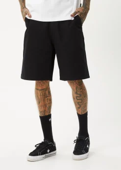 Shorts<Afends Harper  - Canvas Workwear Short 22" Black