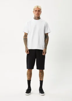 Shorts<Afends Harper  - Canvas Workwear Short 22" Black