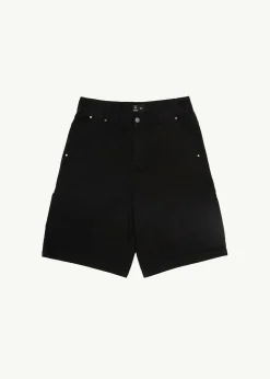 Shorts<Afends Harper  - Workwear Short 22" Black
