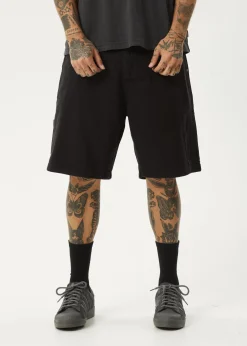 Shorts<Afends Harper  - Workwear Short 22" Black