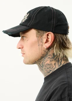 Accessories|Accessories<Afends Heavy Petal - Five Panel Cap Black