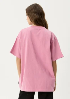 T-Shirts|Tees & Shirts<Afends Heavy Petal  - Heavyweight Boxy Tee Washed Marrakesh