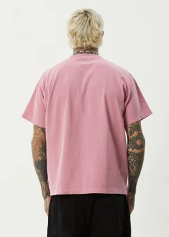 T-Shirts|Tees & Shirts<Afends Heavy Petal  - Heavyweight Boxy Tee Washed Marrakesh