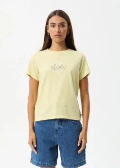Tees & Shirts<Afends Heidi  - Regular Tee Lemongrass