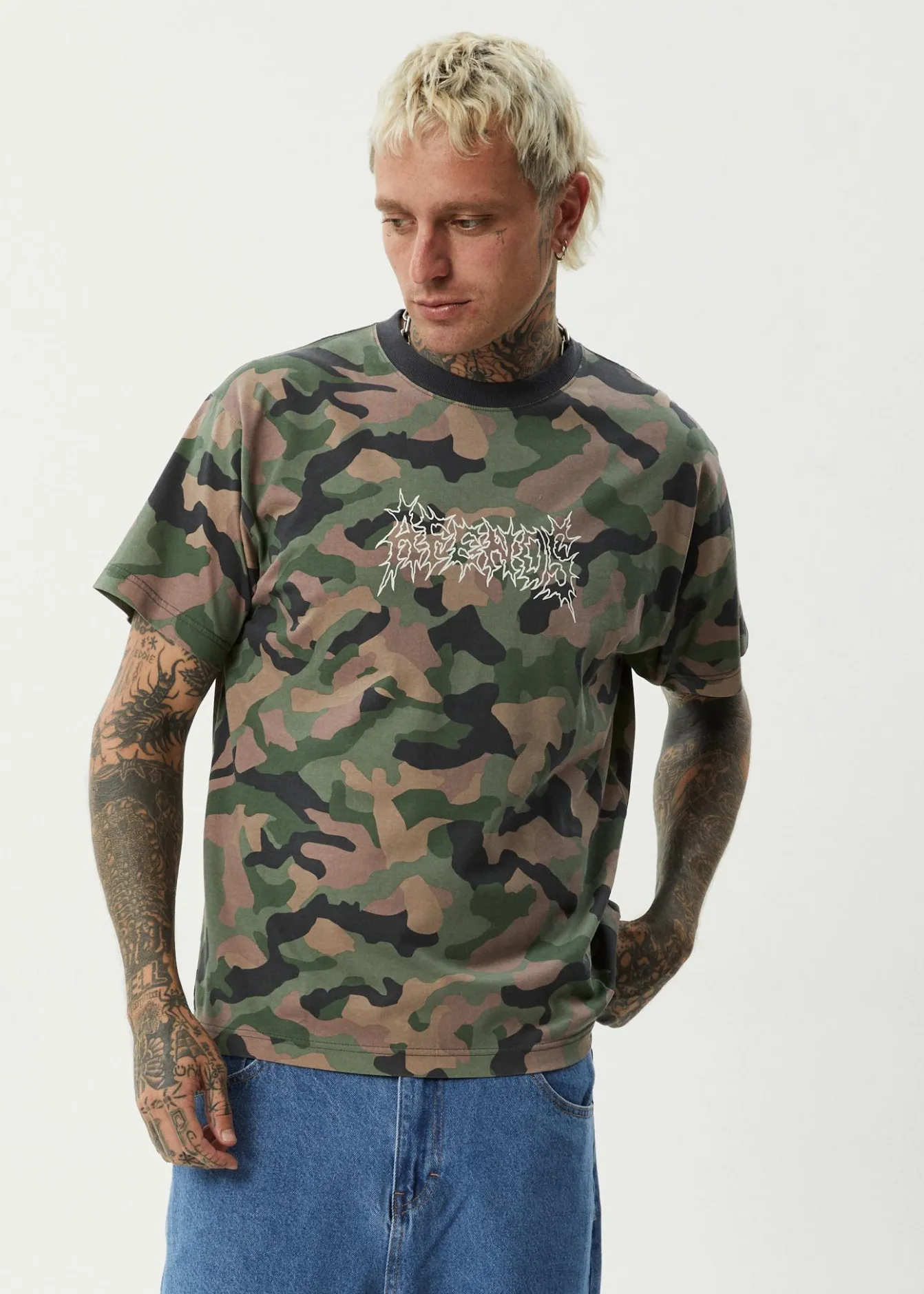 T-Shirts|Tees & Shirts<Afends - Boxy Tee Hidden
