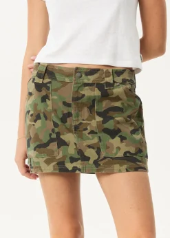 Sets & Co-Ords|Skirts<Afends  - Low Rise Workwear Skirt Hidden