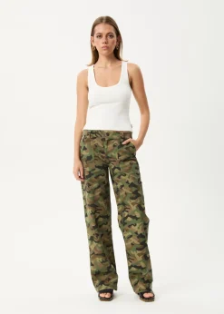 Pants|Sets & Co-Ords<Afends Lexi  - Low Rise Workwear Pant Hidden