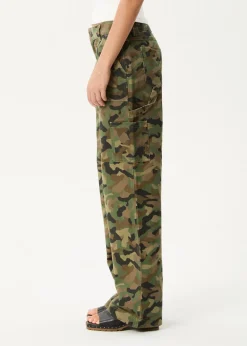 Pants|Sets & Co-Ords<Afends Lexi  - Low Rise Workwear Pant Hidden