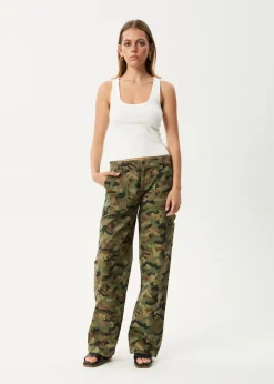 Pants|Sets & Co-Ords<Afends Lexi  - Low Rise Workwear Pant Hidden
