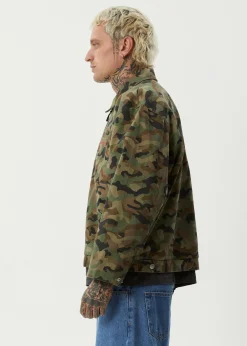 Sets & Co-Ords|Outerwear<Afends Oracle  - Workwear Jacket Hidden