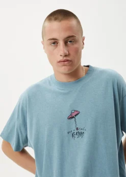T-Shirts<Afends High Priority  - Boxy Tee Ocean Spray