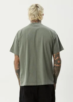 T-Shirts<Afends Hitching - Boxy Tee Washed Sycamore